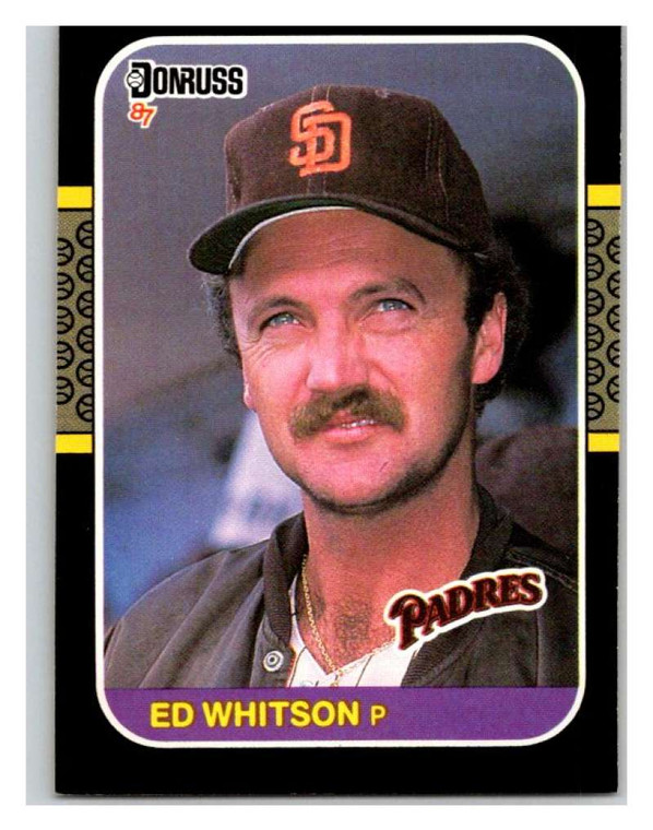 1987 Donruss #360 Ed Whitson VG San Diego Padres 