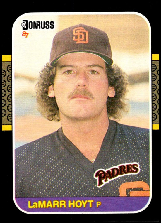 1987 Donruss #434 LaMarr Hoyt VG San Diego Padres 