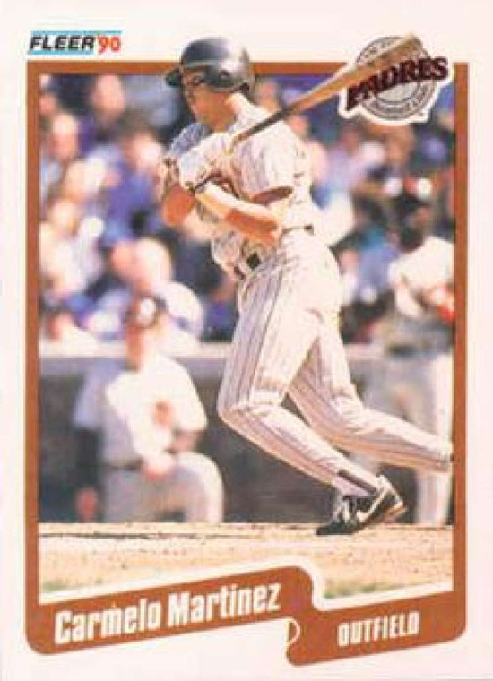 1990 Fleer #162 Carmelo Martinez VG San Diego Padres 