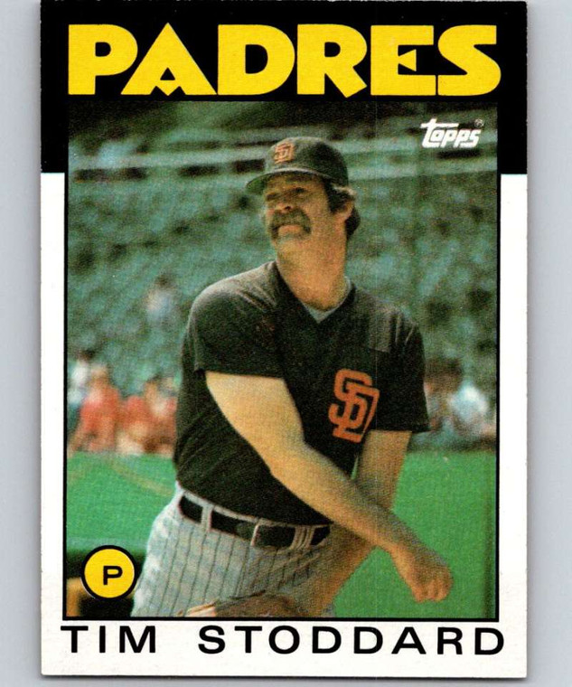 1986 Topps #558 Tim Stoddard VG San Diego Padres 