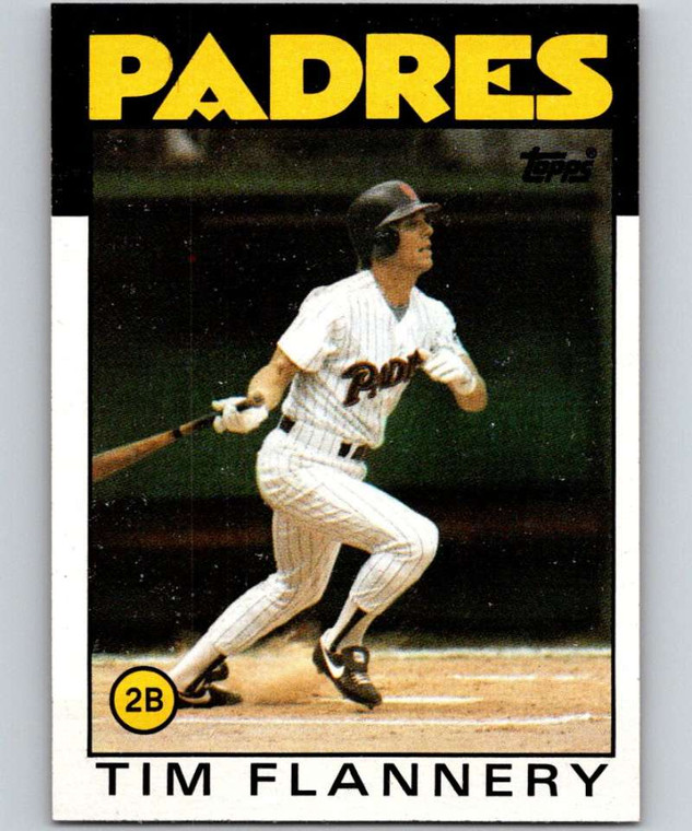 1986 Topps #413 Tim Flannery VG San Diego Padres 