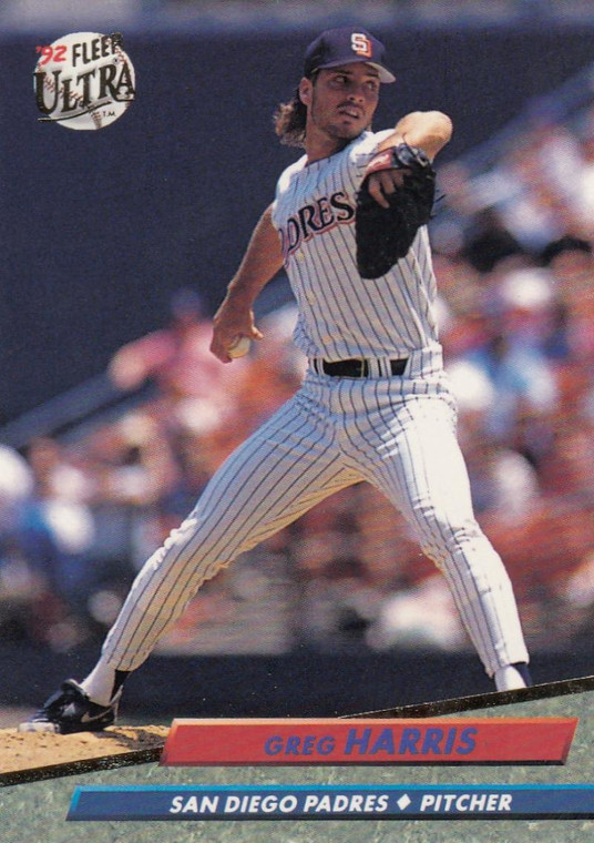 1992 Ultra #278 Greg Harris VG San Diego Padres 