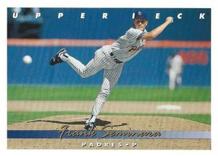 1993 Upper Deck #307 Frank Seminara VG San Diego Padres 