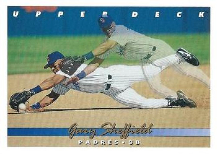 1993 Upper Deck #222 Gary Sheffield VG San Diego Padres 