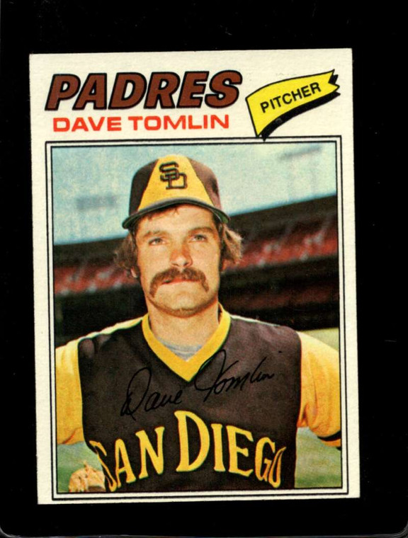 1977 Topps #241 Dave Tomlin VG San Diego Padres 