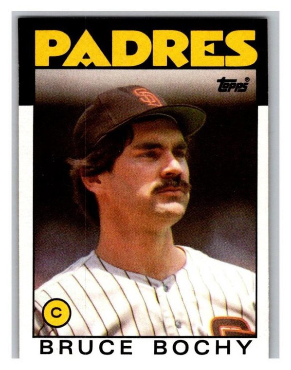 1986 Topps #608 Bruce Bochy VG San Diego Padres 