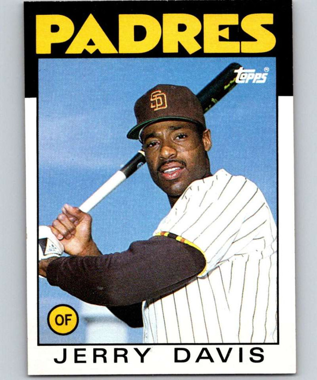 1986 Topps #323 Jerry Davis VG San Diego Padres 