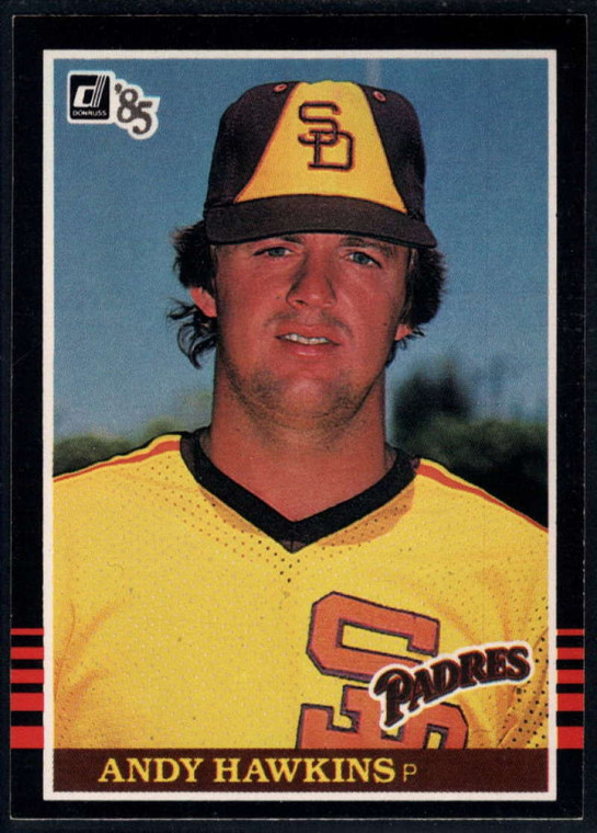 1985 Donruss #528 Andy Hawkins VG San Diego Padres 