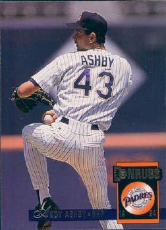 1994 Donruss #70 Andy Ashby VG San Diego Padres 