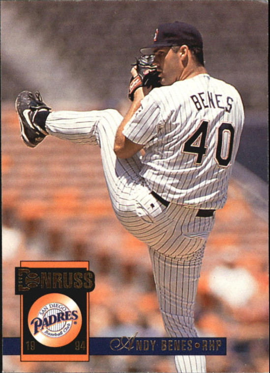 1994 Donruss #332 Andy Benes VG San Diego Padres 