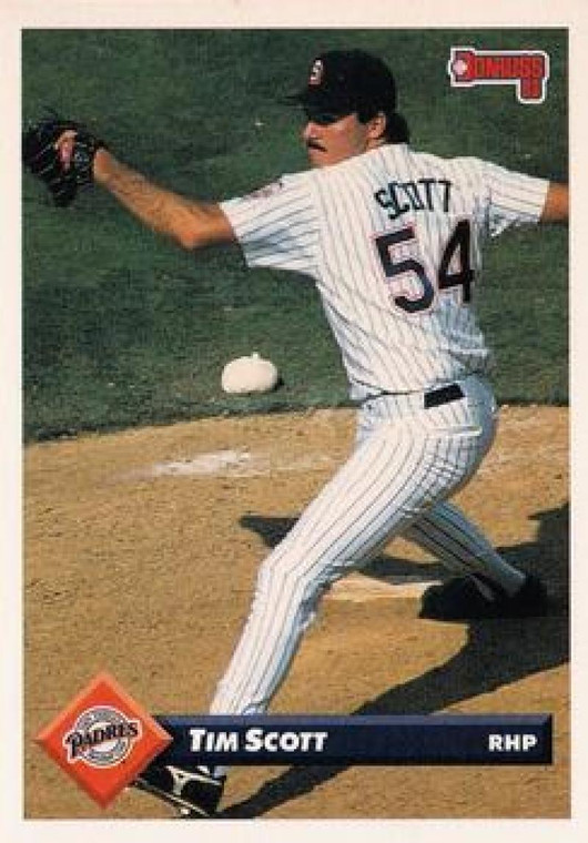 1993 Donruss #362 Tim Scott VG San Diego Padres 