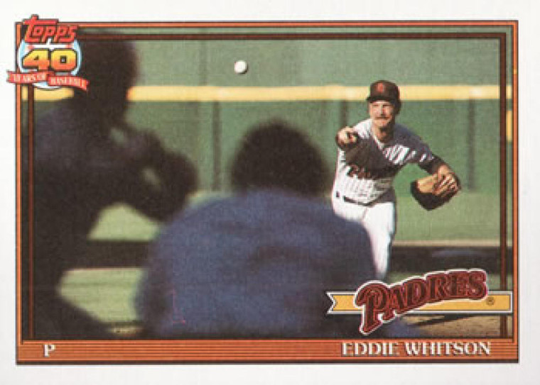 1991 Topps #481 Ed Whitson VG San Diego Padres 