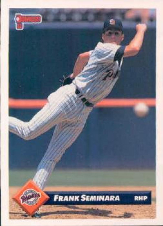 1993 Donruss #550 Frank Seminara VG San Diego Padres 