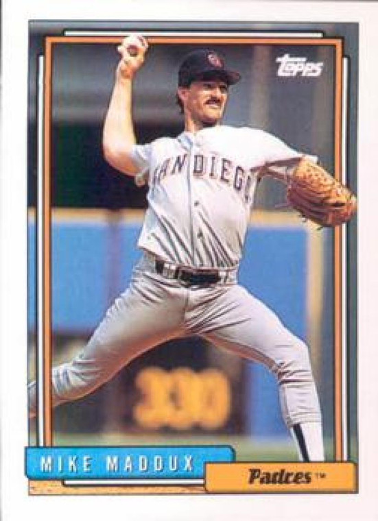 1992 Topps #438 Mike Maddux VG San Diego Padres 
