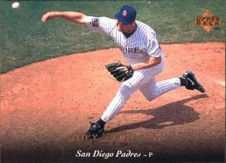 1995 Upper Deck #137 Joey Hamilton VG San Diego Padres 