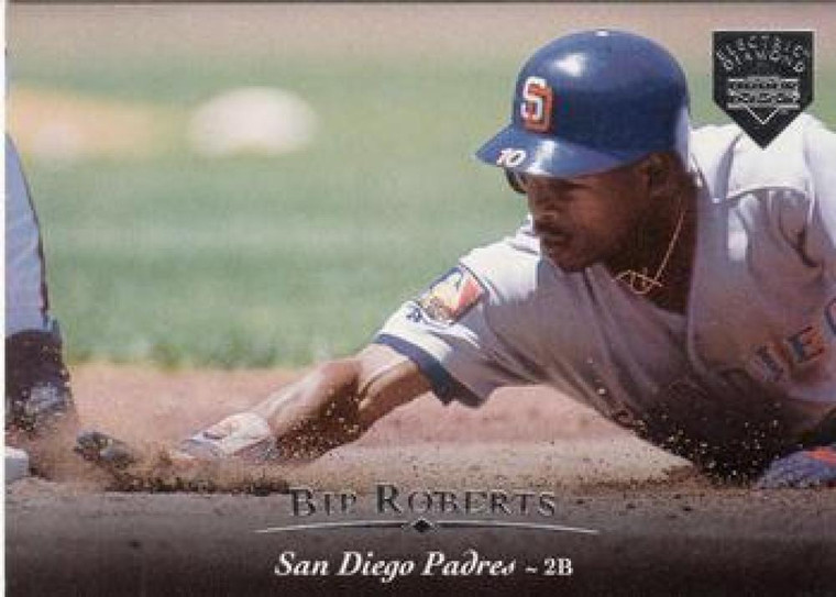 SOLD 42676 1995 Upper Deck Electric Diamond #136 Bip Roberts VG San Diego Padres 
