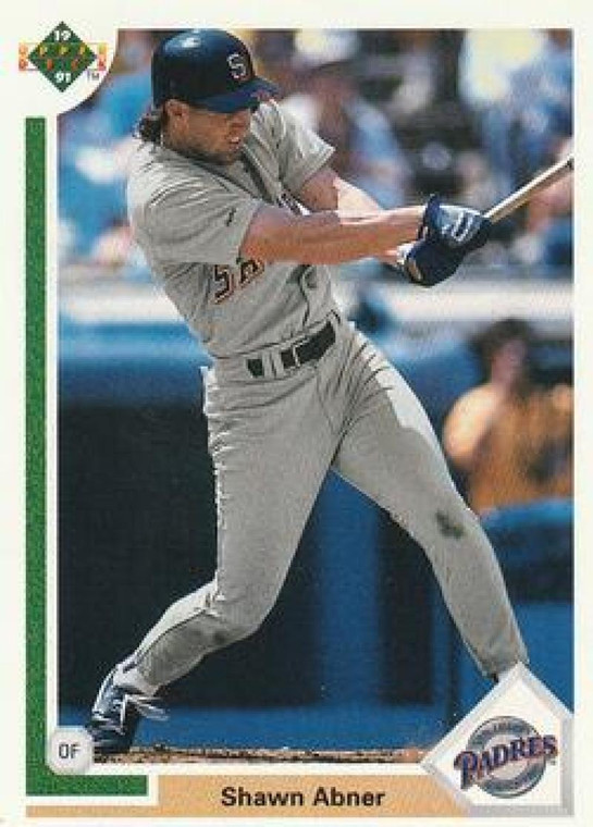 1991 Upper Deck #795 Shawn Abner VG San Diego Padres 