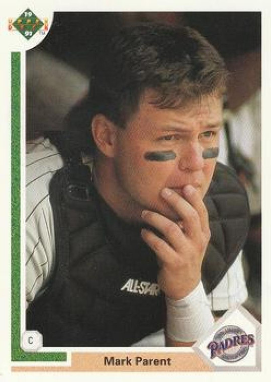 1991 Upper Deck #470 Mark Parent VG San Diego Padres 