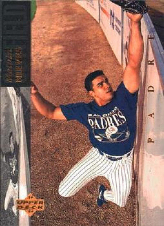 1994 Upper Deck #256 Melvin Nieves VG San Diego Padres 
