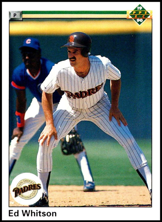 1990 Upper Deck #308 Ed Whitson VG San Diego Padres 