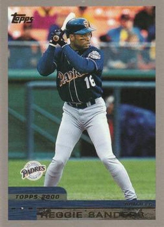 2000 Topps #134 Reggie Sanders VG San Diego Padres 