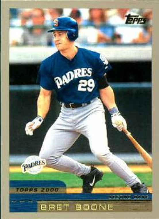 2000 Topps #337 Bret Boone VG San Diego Padres 