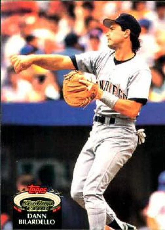 1992 Stadium Club #254 Dann Bilardello VG San Diego Padres 