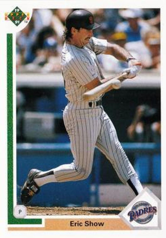1991 Upper Deck #293 Eric Show VG San Diego Padres 