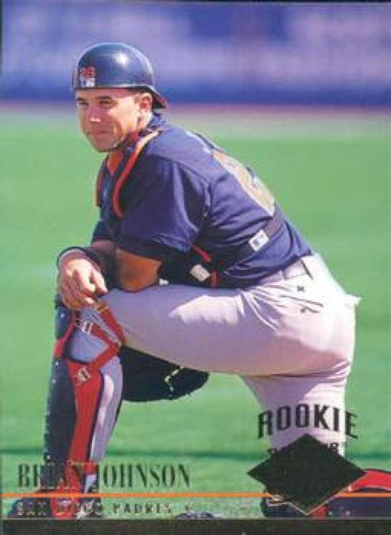 1994 Ultra #579 Brian Johnson VG RC Rookie San Diego Padres 