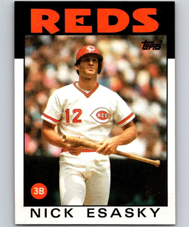 1986 Topps #677 Nick Esasky VG Cincinnati Reds 