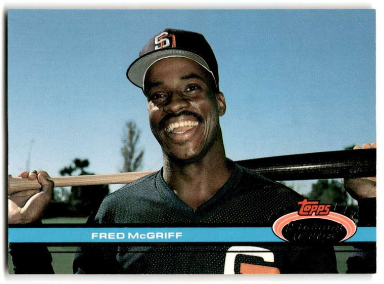 1991 Stadium Club #357 Fred McGriff VG San Diego Padres 