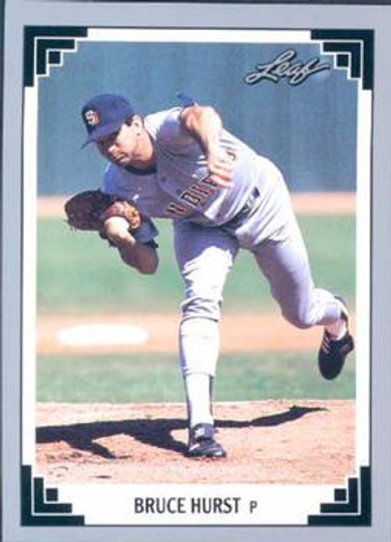 1991 Leaf #469 Bruce Hurst VG San Diego Padres 