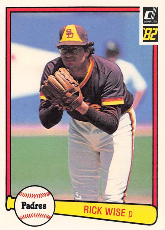 1982 Donruss #170 Rick Wise VG San Diego Padres 