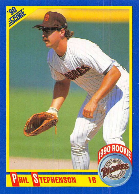 1990 Score #642 Phil Stephenson VG San Diego Padres 