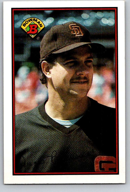 1989 Bowman #450 Dennis Rasmussen VG San Diego Padres 