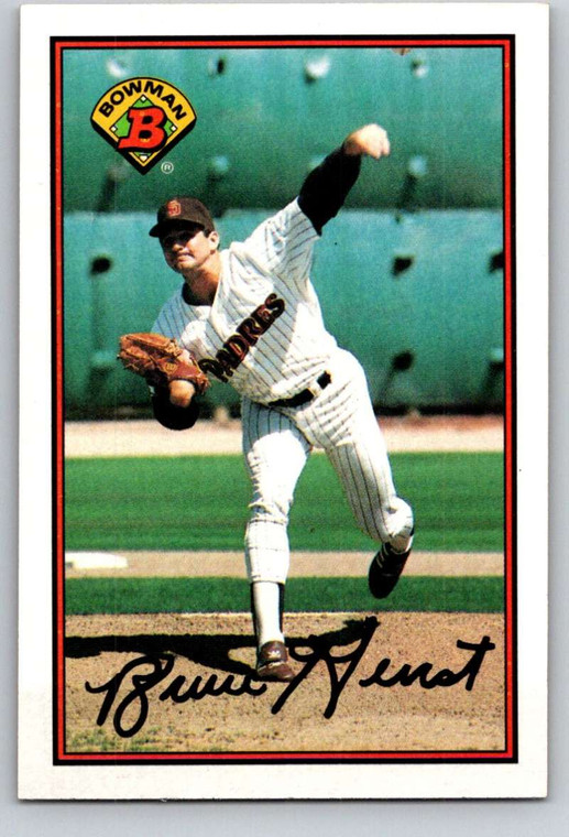 1989 Bowman #451 Bruce Hurst VG San Diego Padres 