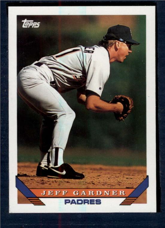 1993 Topps #663 Jeff Gardner VG San Diego Padres 