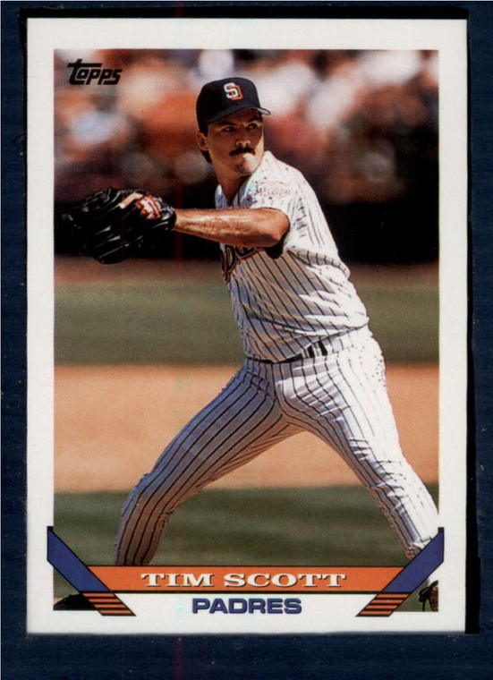 1993 Topps #166 Tim Scott VG San Diego Padres 