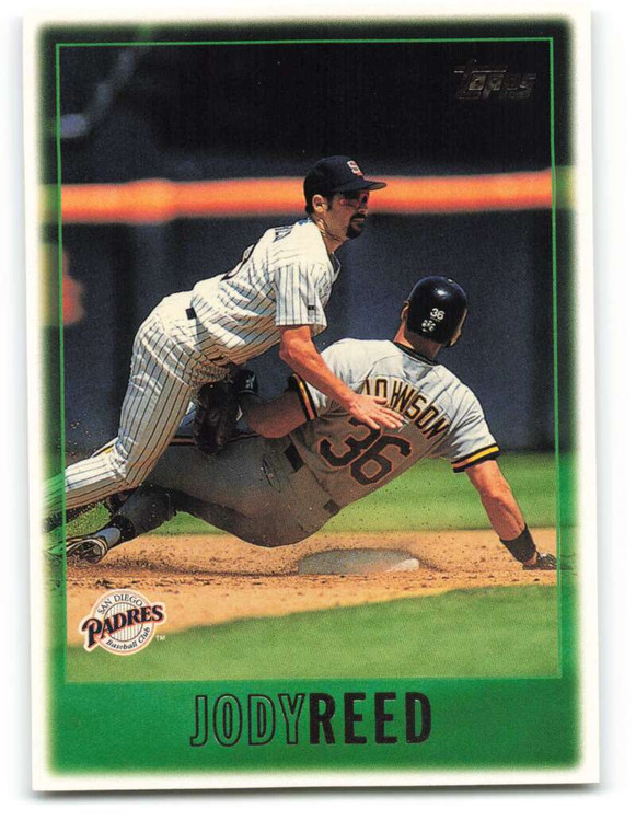 1997 Topps #109 Jody Reed VG  San Diego Padres 