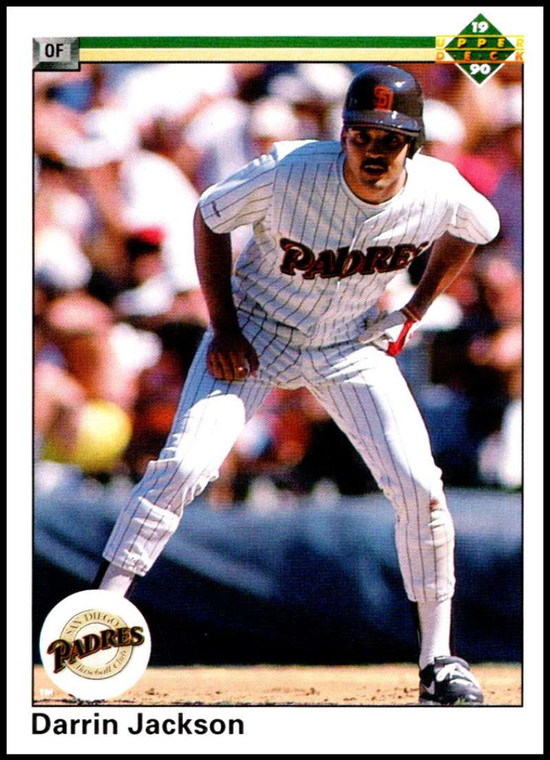 1990 Upper Deck #414 Darrin Jackson VG San Diego Padres 