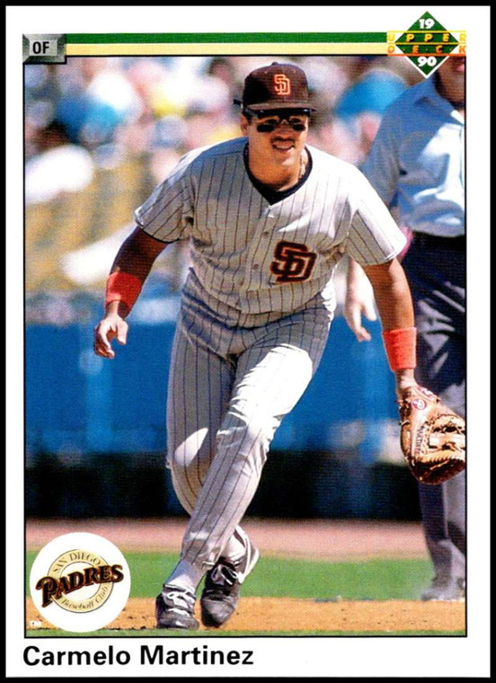 1990 Upper Deck #592 Carmelo Martinez VG San Diego Padres 