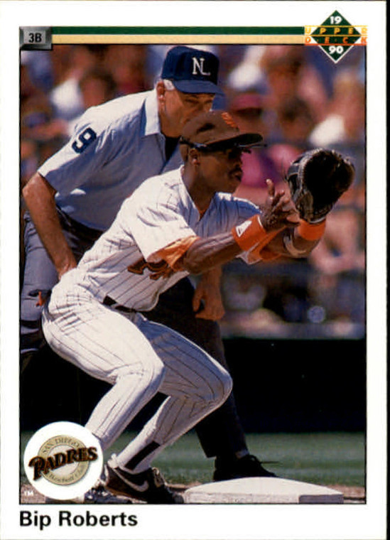 1990 Upper Deck #303 Bip Roberts VG San Diego Padres 