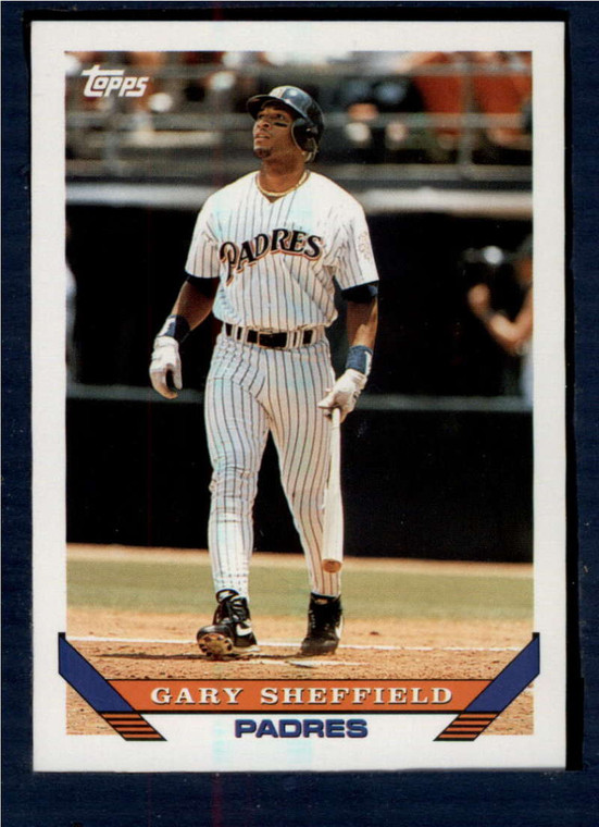 1993 Topps #140 Gary Sheffield VG San Diego Padres 