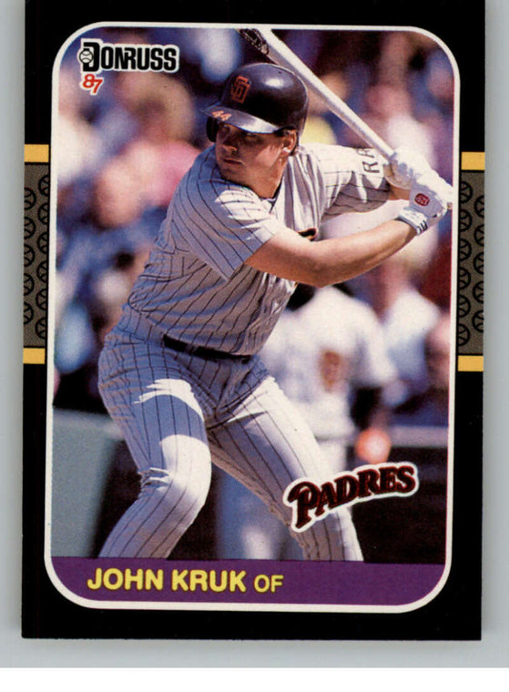 1987 Donruss #328 John Kruk VG RC Rookie San Diego Padres 