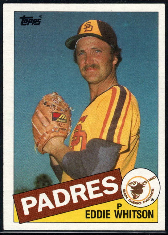 1985 Topps #762 Ed Whitson VG San Diego Padres 