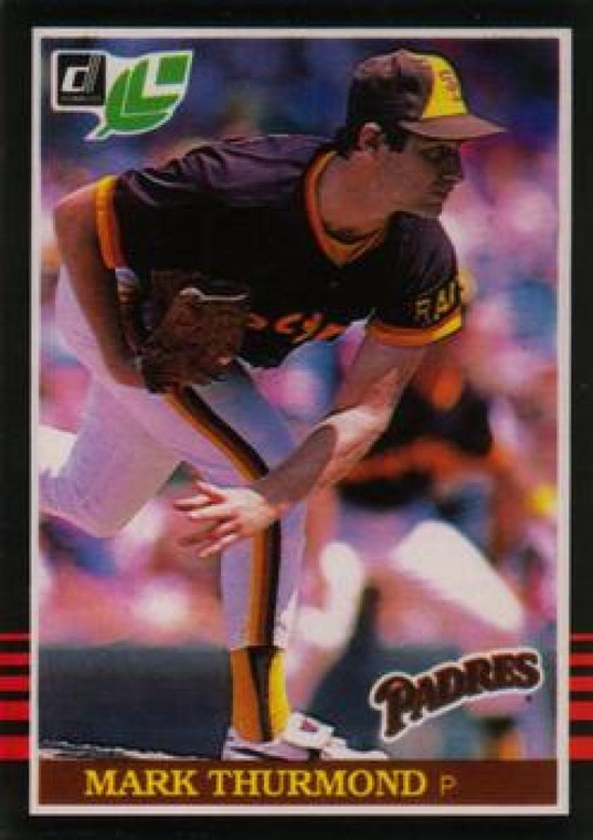 1985 Donruss/Leaf #149 Mark Thurmond VG San Diego Padres 
