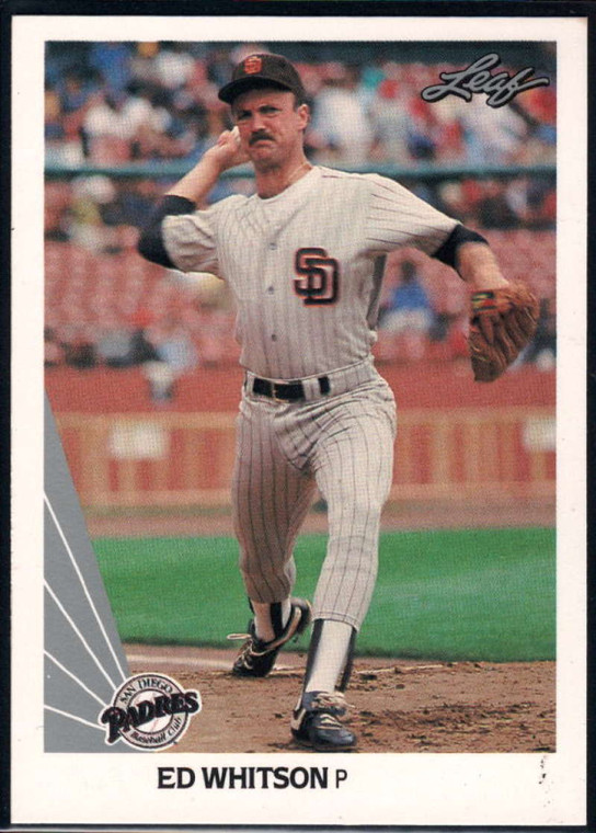 1990 Leaf #246 Ed Whitson VG San Diego Padres 