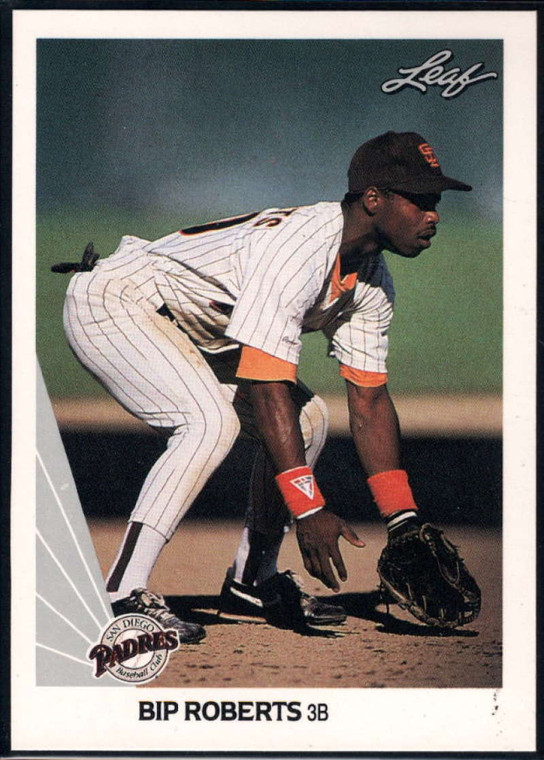 1990 Leaf #233 Bip Roberts VG San Diego Padres 