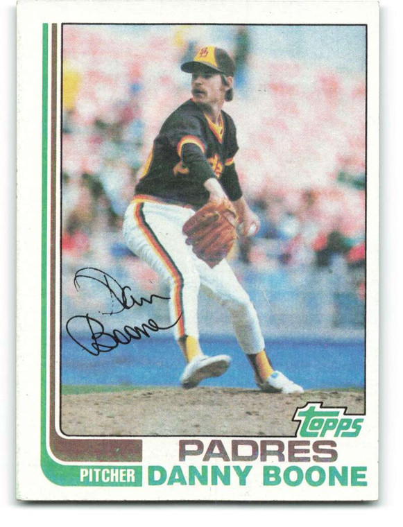 1982 Topps #407 Danny Boone VG RC Rookie San Diego Padres 