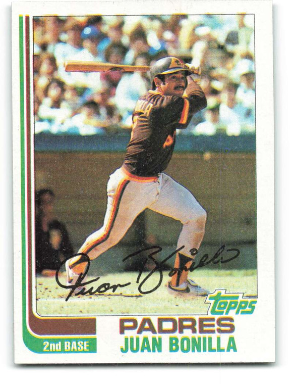 1982 Topps #464 Juan Bonilla VG RC Rookie San Diego Padres 